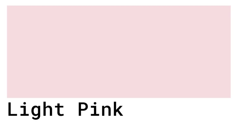 light pink hex code